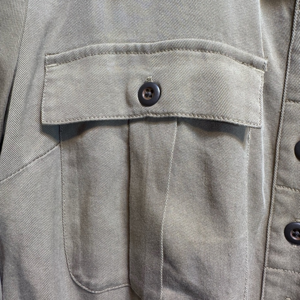 Sundance Olive Utility Jumpsuit - Picture 3 of 10